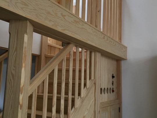 Southern Yellow Pine Staircase